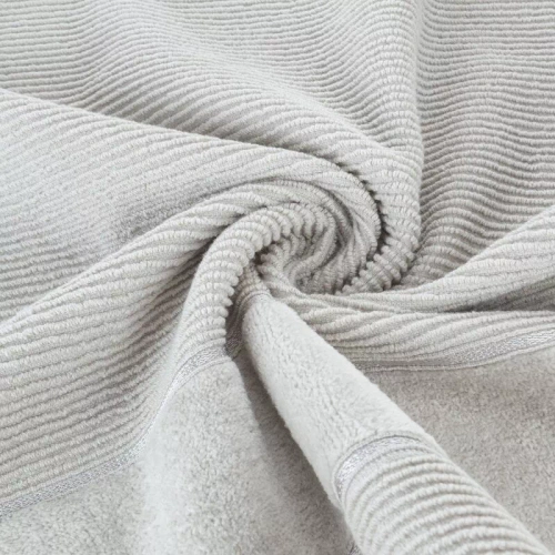 Komplett-Set Handtücher Emma Eurofirany silber 3 Stück 30x50 50x90 70x140 500 g/m²