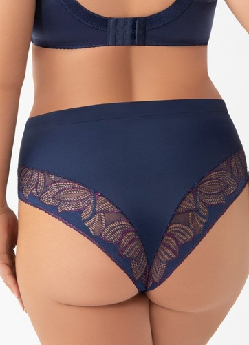 K 971 Astrid Damenhöschen Gorsenia - marineblau, Spitze und Tüll