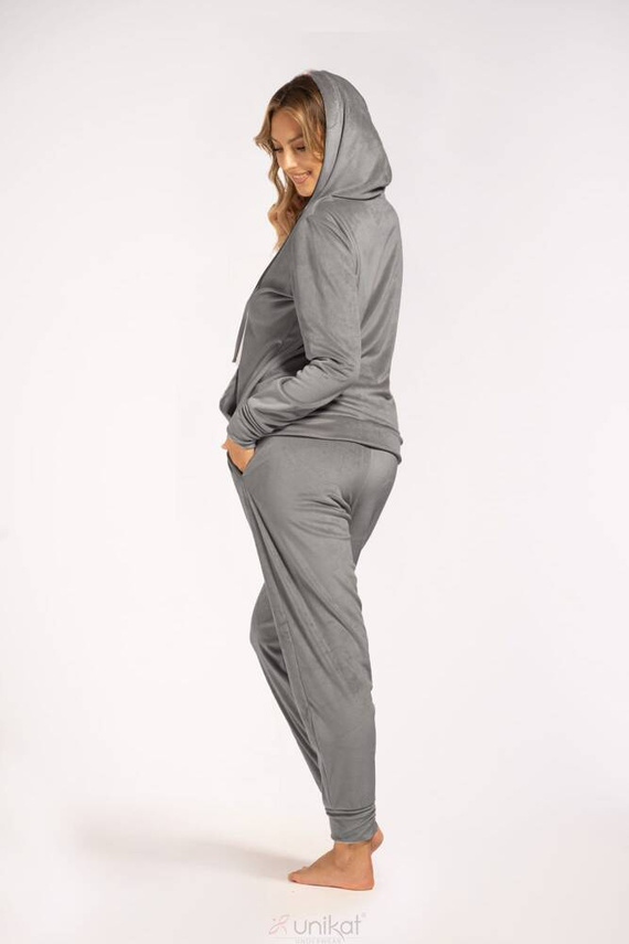Maja Unikat-Trainingsanzug-Set, grau