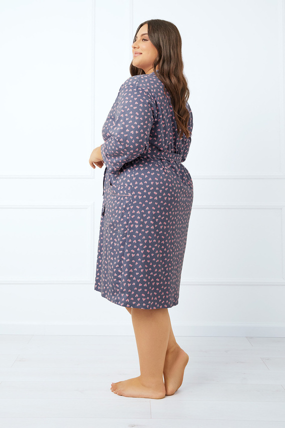 Tiana Damen Bademantel Italian Fashion - Druck