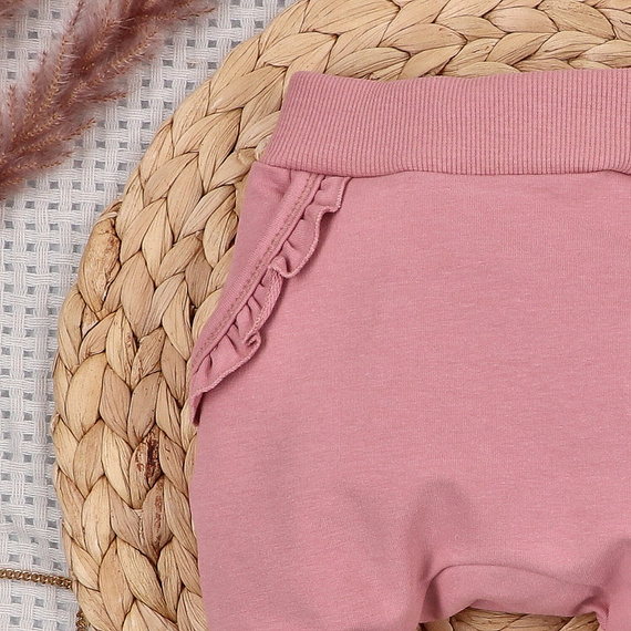 Nini Kinder-Jogginghose Little Mouse 95% Bio-Baumwolle – Made in Polen