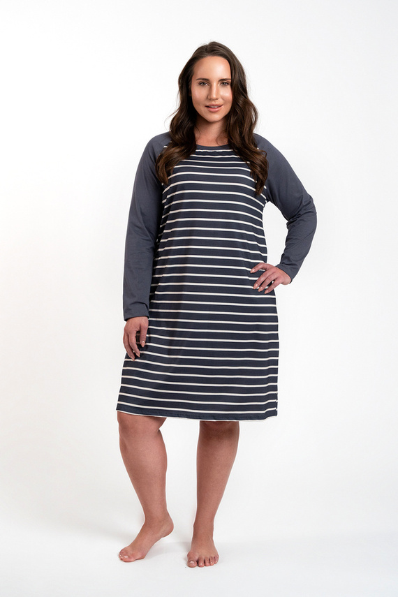 Oda Nachthemd Italian Fashion - Graphitdruck