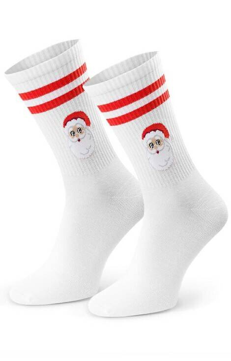 Art.136 Steven Herren-Weihnachtssocken – 146 weiß