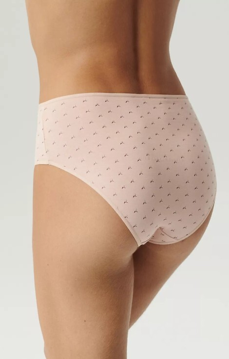 LP-221 Klassisches Damenhöschen Atlantic - Rose-Ecru-Dunkelrosa