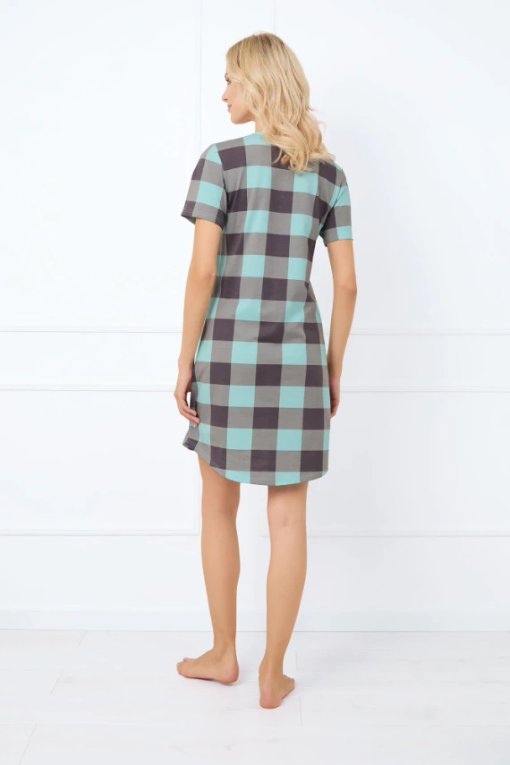 Sandra Nachthemd und Stillkleid, kurze Ärmel Italian Fashion 