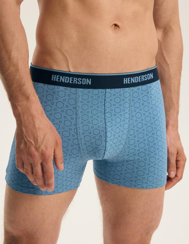 Henderson 44515 Brex2 Herren Boxershorts 2er-Pack Baumwolle mit breitem Logo-Bund