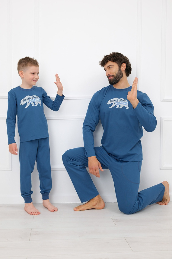 Jungen Pyjama Shiba Italian Fashion 100% Baumwolle Shorts
