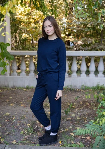 Damen-Sportset Wenezja Dkaren – Sweatshirt & Hose, Baumwolle