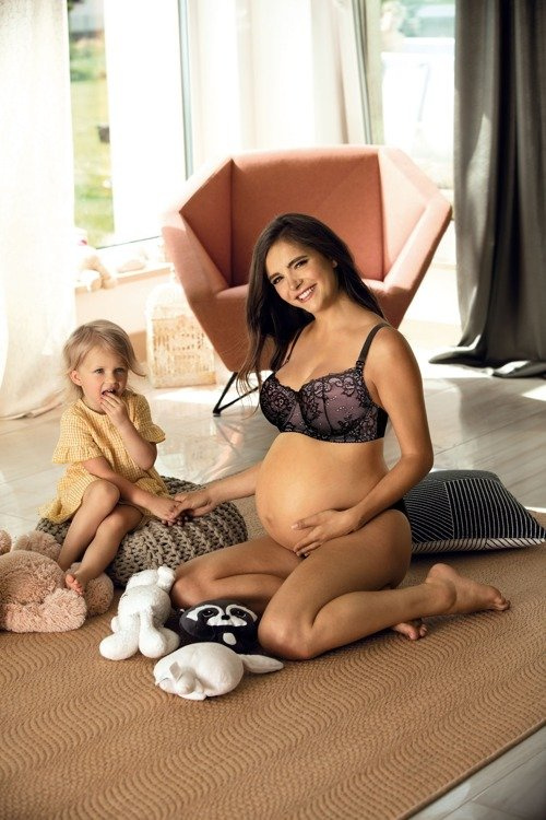 3050 Lupoline gepolsterter Still-BH - schwarz