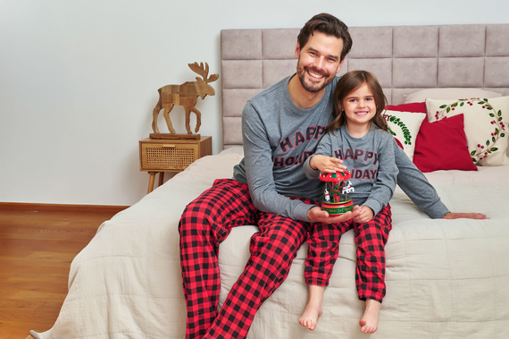 7344 Dunkelgrauer Doctor Nap Herrenpyjama – 100 % Baumwolle