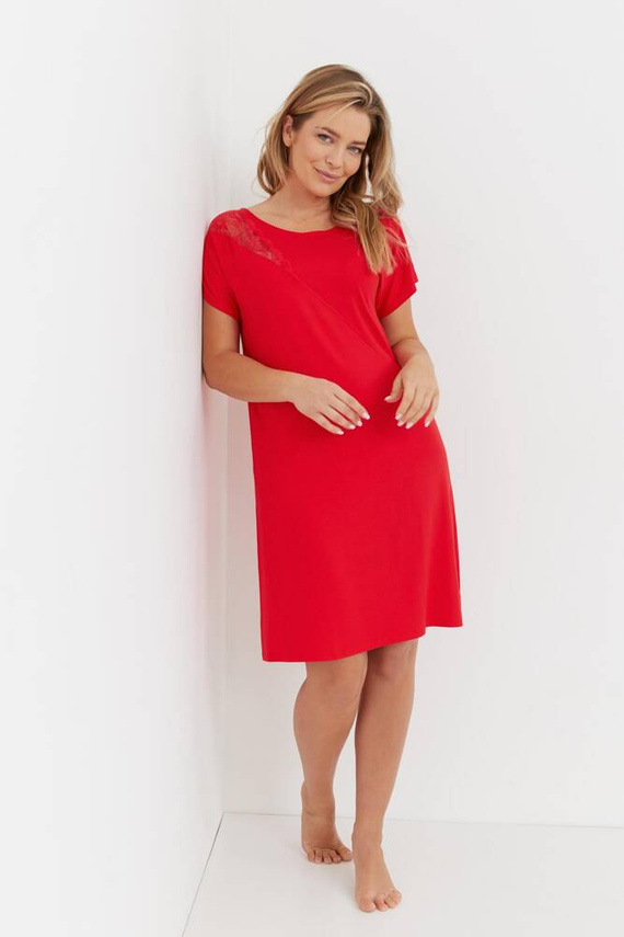 737 Velar Forex Nachthemd - rot