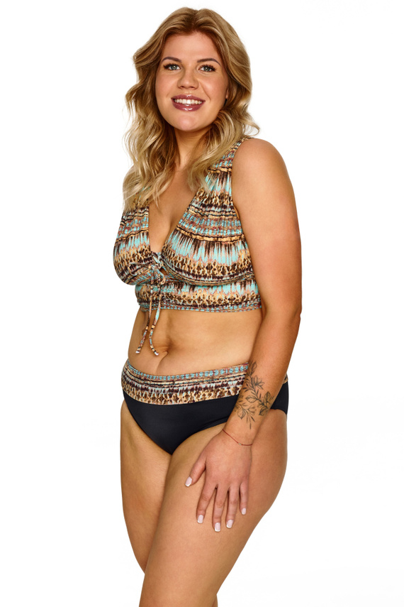 Bade-Top Lupoline Nicole Soft gemustert, bügelfrei, formend