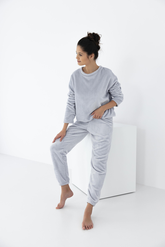 Esme Soft Sensis Damenpyjama - Grau