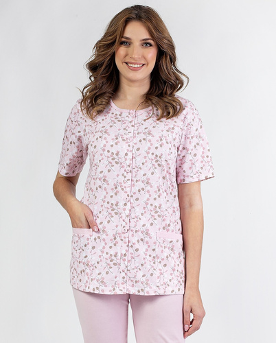 694 Regina Damenpyjama – Rosa