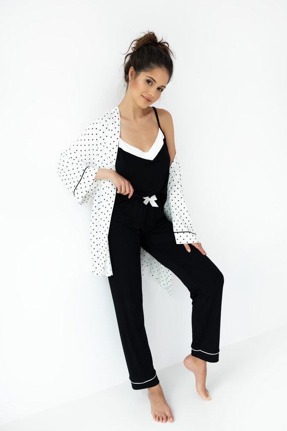 Nikita Sensis Damenpyjama – Schwarz