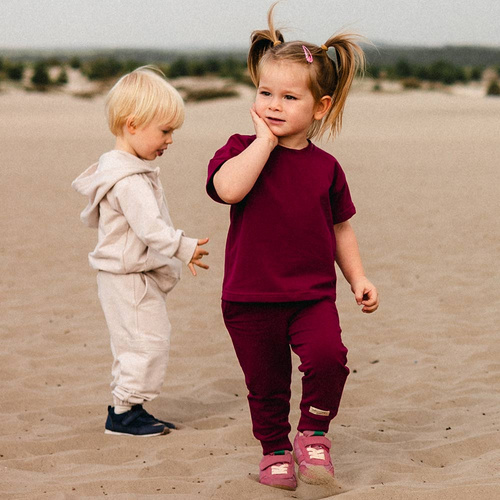 Kinder Oversize T-Shirt Eevi Simply Comfy 100% Baumwolle