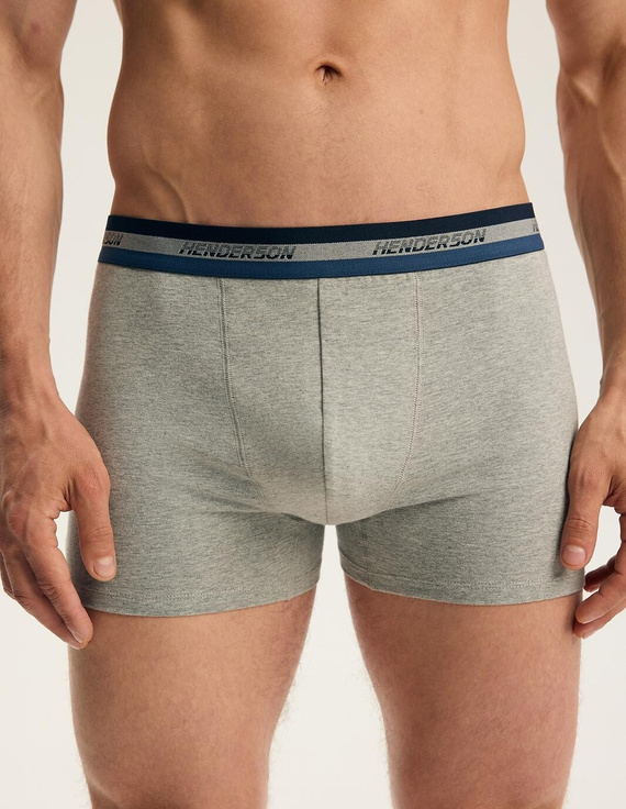 Herrenboxershorts Henderson 45480 Far 2er-Pack Baumwolle mit breitem Logo-Bund