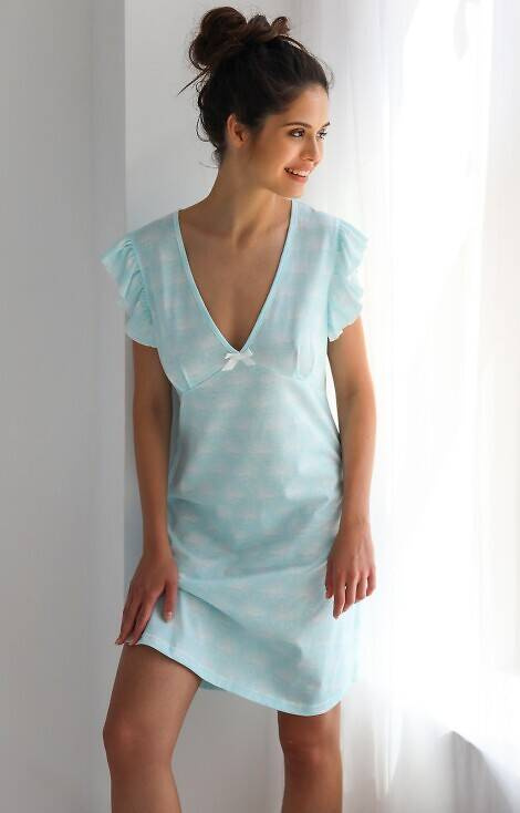 Sensis Greta Nachthemd - mint