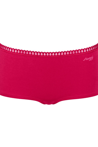 GO Crush Short C3P Damen Shorts 3er-Pack Sloggi - rot pink