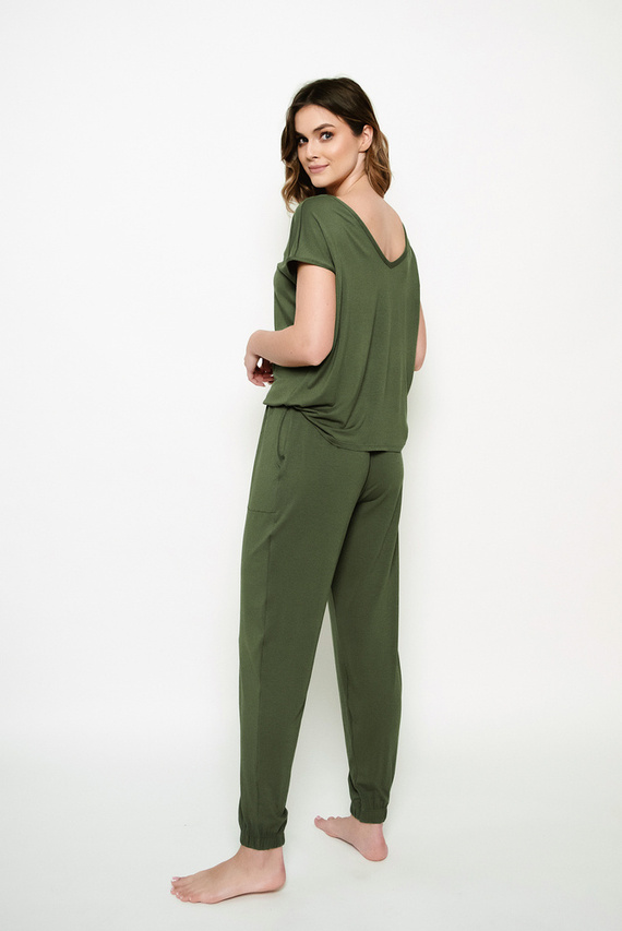 Paramo Damen Jumpsuit Italienische Mode - khaki