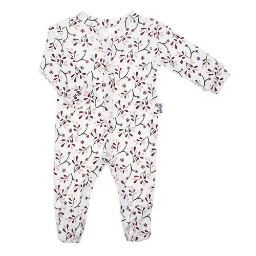 217031 Alisa Nicol Baumwollstrampler für Babys – Blumenmuster