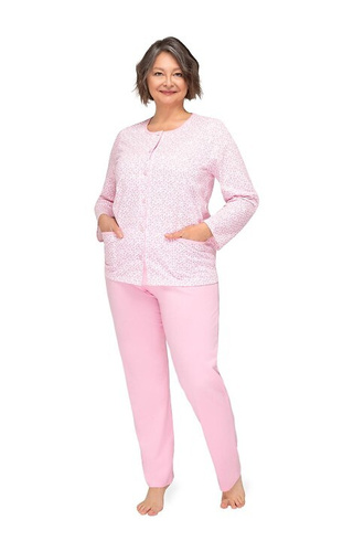267 Kasia III Martel Damenpyjama – Rosa