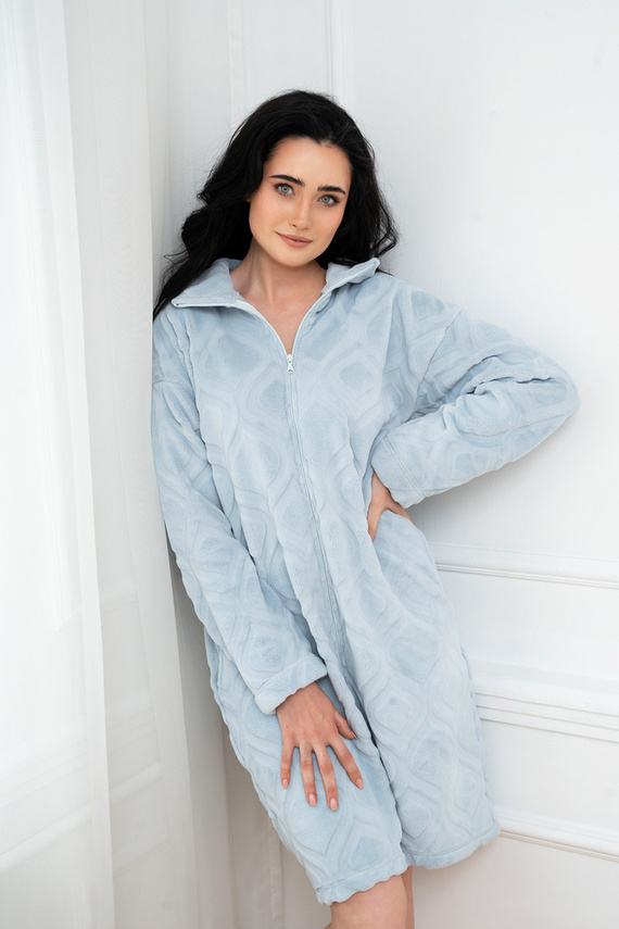 Arena Damenbademantel Italian Fashion - blau