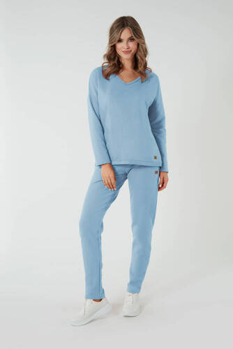 Stella Damenhose Italienische Mode - blau