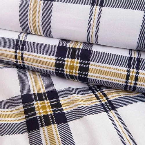 71482/1 Karierte Baumwollbettwäsche Cottonlove Darymex