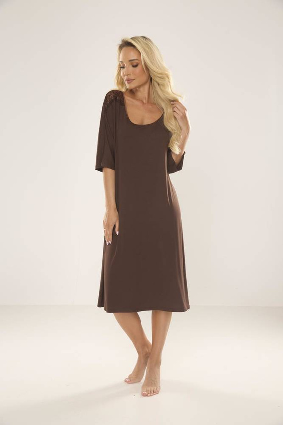 616 Ramona Forex Nachthemd - braun