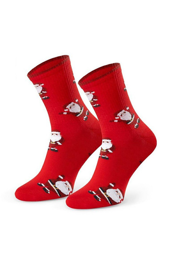 Art.136 Herren-Weihnachtssocken Steven rot 165 – Weihnachtsmuster, Baumwolle