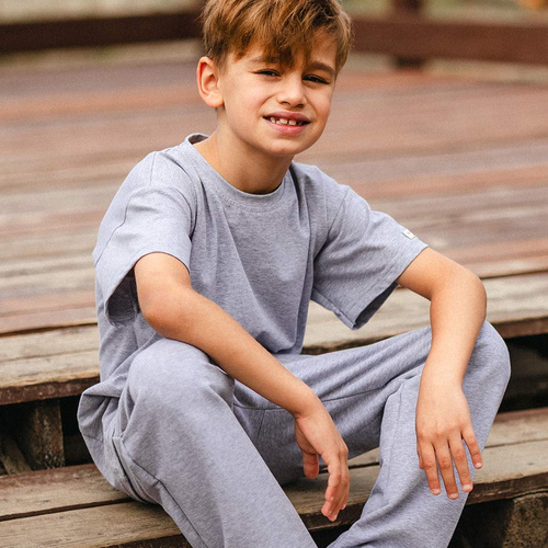 Kinder Oversize T-Shirt Eevi Simply Comfy 100% Baumwolle