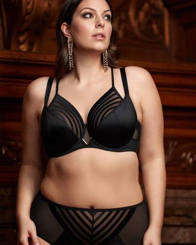 K810 Yoko Soft-BH von Gorsenia - schwarz