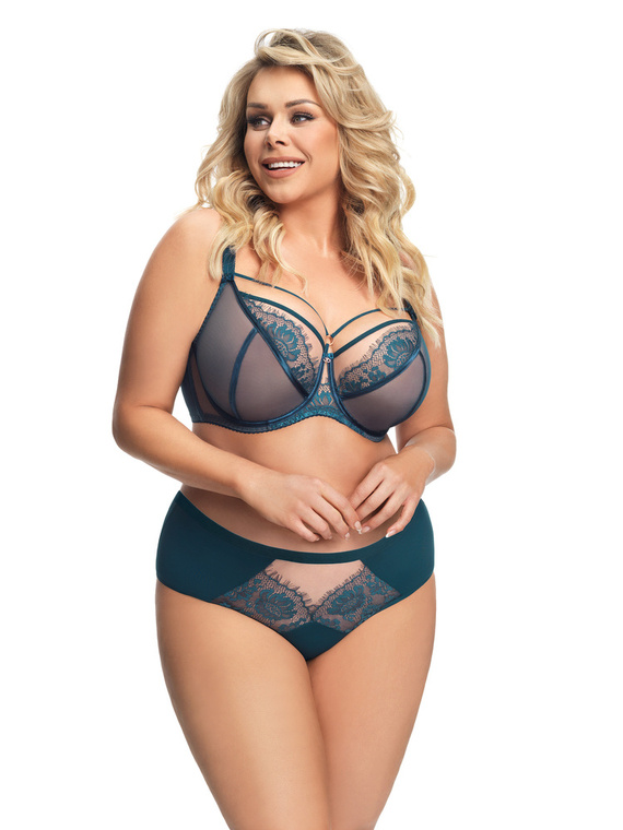 K 496 Paradies Soft-BH Gorsenia - grün