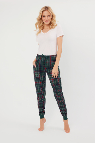 Foggia Pyjamahose Italienische Mode - Druck