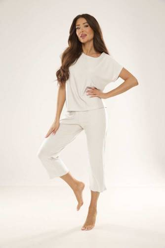 696 Freya Damen-Schlafanzug Forex - ecru