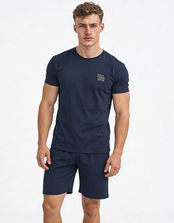 Cornette F&Y 940/57 Don't Wake Me Up– Jugend-Pyjama für Jungen 100% Baumwolle mit kurzem Ärmel