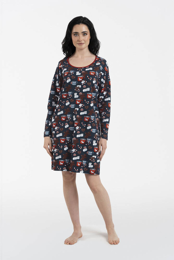 Makala Nachthemd Italian Fashion - Druck