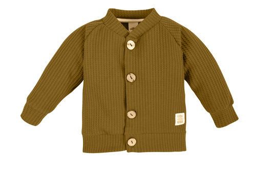 11249GB Makoma-Sweatshirt „Natural Waffel“ goldbraun