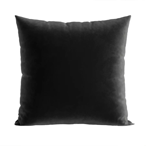 PBN286 Glitzer-Hirsch-Weihnachtskissenbezug Marquisette schwarz