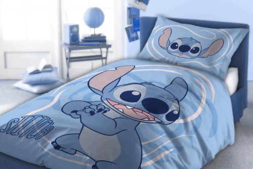 Lilo i Stitch Faro Bettwäsche 100% Baumwolle weiche Kinderbettwäsche