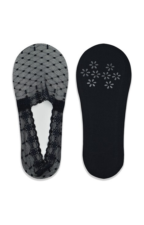 SN052 Noviti Damen-Ballerinas – Schwarz