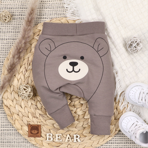 ABK-0047 Sweet Bears Baby-Set aus Nini-Bio-Baumwolle