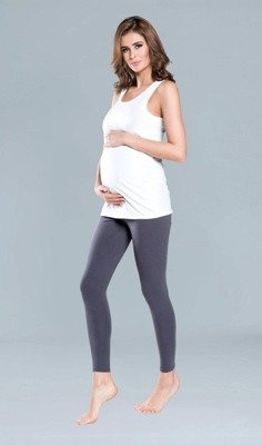 Damen T-Shirt Ewelina breiter Träger Italienische Mode- weiß