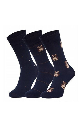 A64 Premium A'3 Cornette Socken – Marineblau