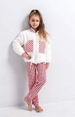 Perfect Kids Sensis Kindersweatshirt - creme-rot