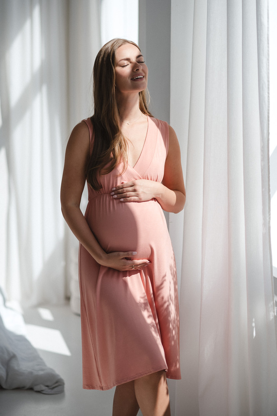 Star Light Umstands- und Stillnachthemd Kräuterrose Milk&Love – Bambusviskose | Komfort und Weiblichkeit