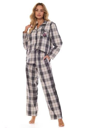2475 Roxy Damen-Flanellpyjama L&L – Graphit