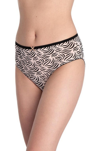 L-122BI-64 Damen-Baumwollhöschen, klassischer Bikini, 3er-Pack