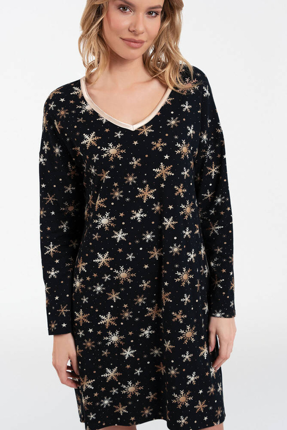 Laponia Nachthemd Italienische Mode - Druck